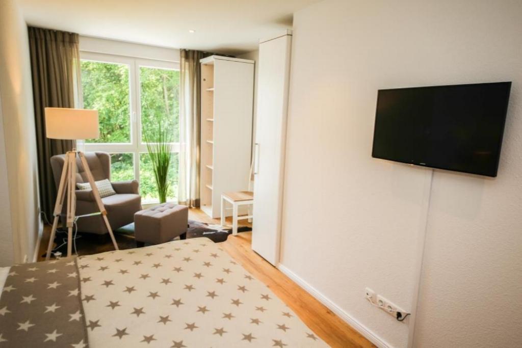 Ferienwohnung Strandvilla Augustusbad 17 Шарбойтц Екстериор снимка
