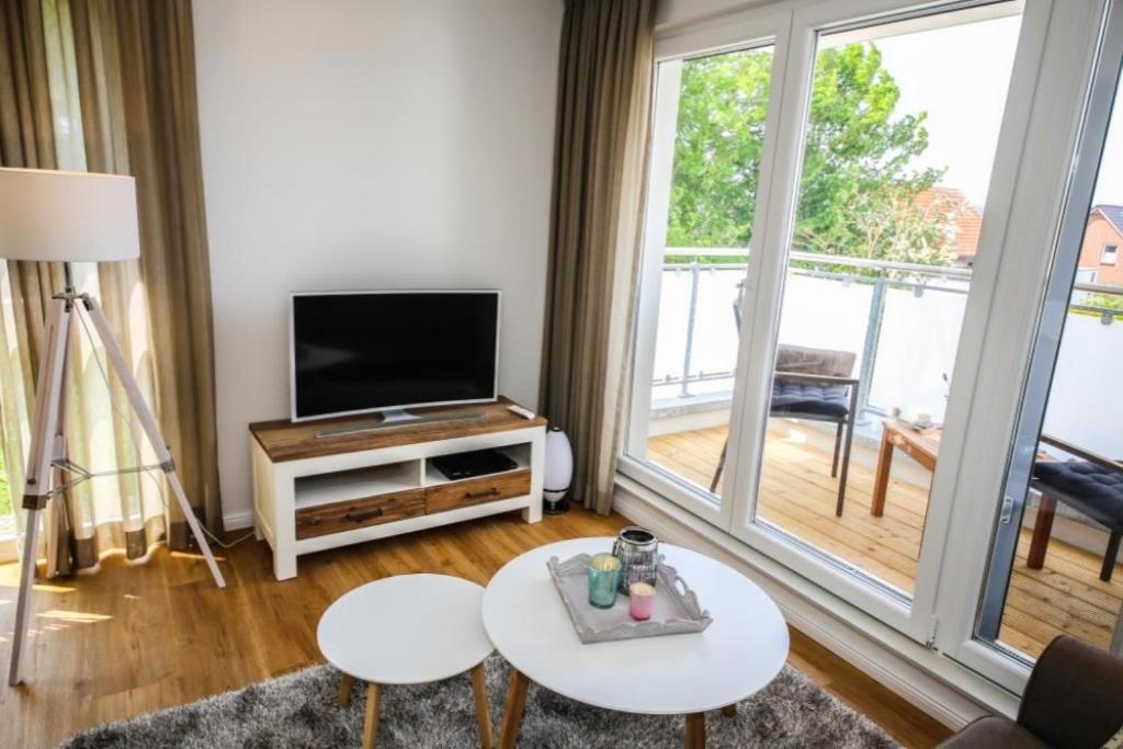 Ferienwohnung Strandvilla Augustusbad 17 Шарбойтц Екстериор снимка