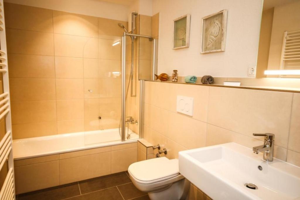 Ferienwohnung Strandvilla Augustusbad 17 Шарбойтц Екстериор снимка