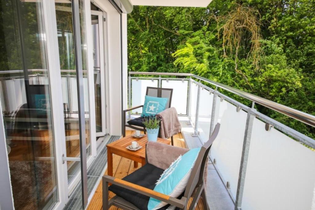 Ferienwohnung Strandvilla Augustusbad 17 Шарбойтц Екстериор снимка